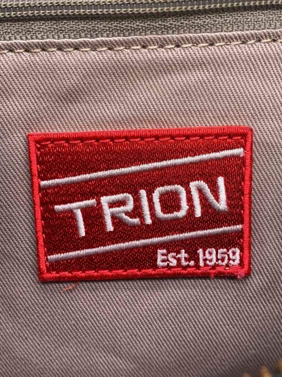 TRION Shoulder Bag Leather BLK 5