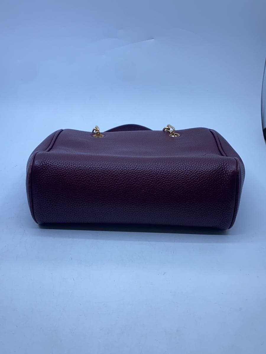 TORY BURCH Shoulder Bag Leather BRD Solid 4