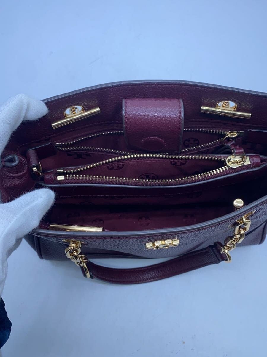 TORY BURCH Shoulder Bag Leather BRD Solid 6