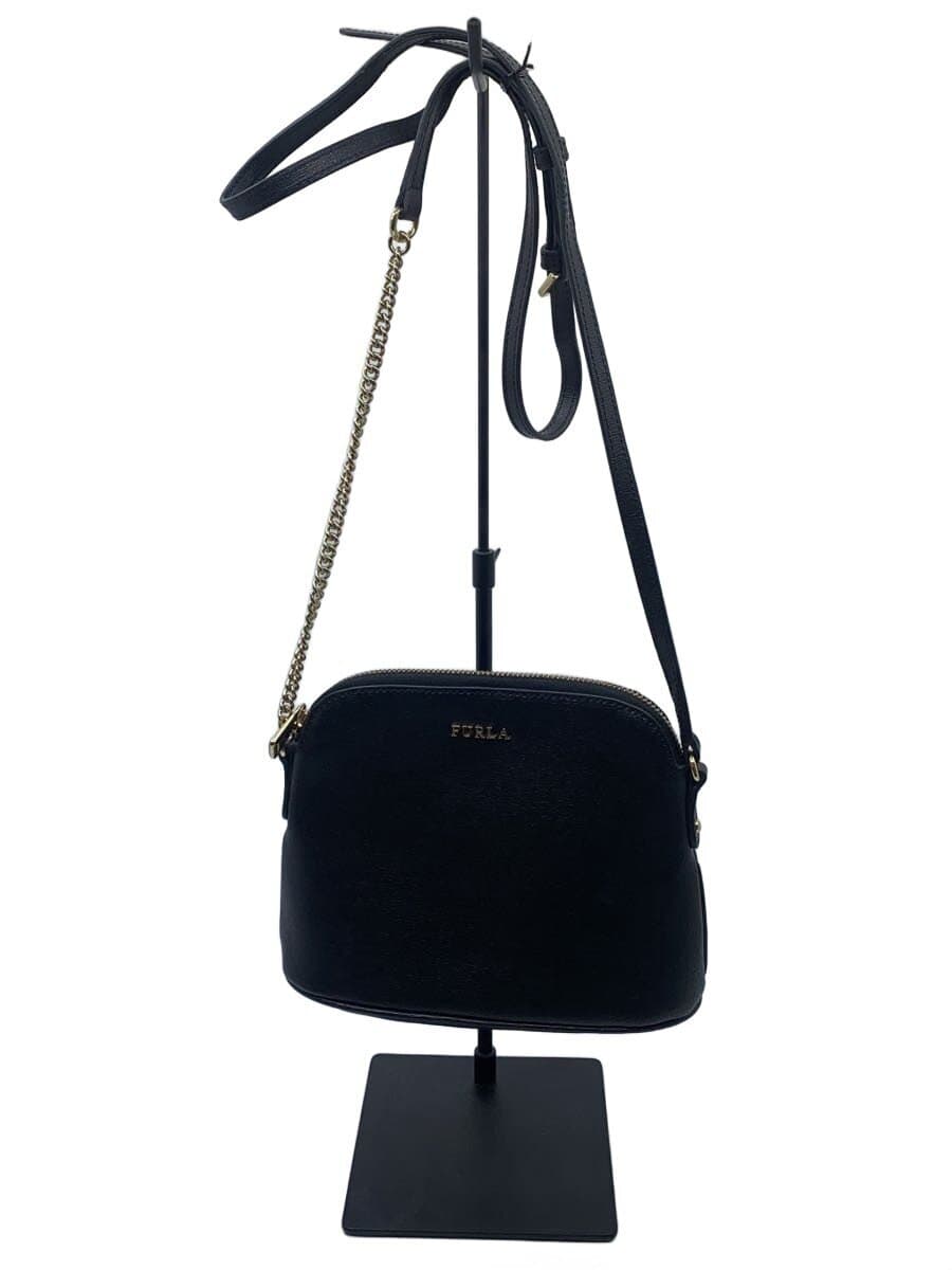FURLA Shoulder Bag BLK Solid 893948