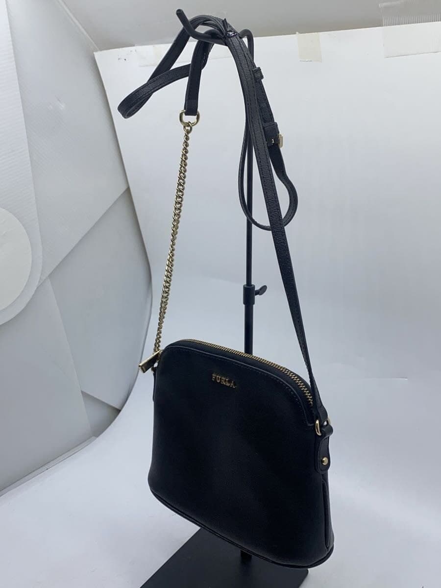 FURLA Shoulder Bag BLK Solid 893948 2