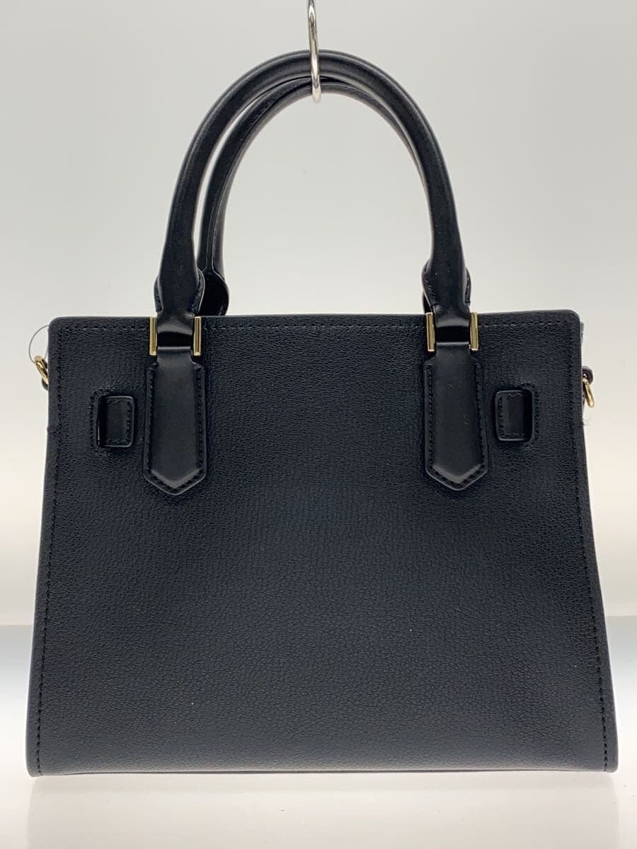 MICHAEL KORS handbag leather black plain 35T1GHMS1L 3