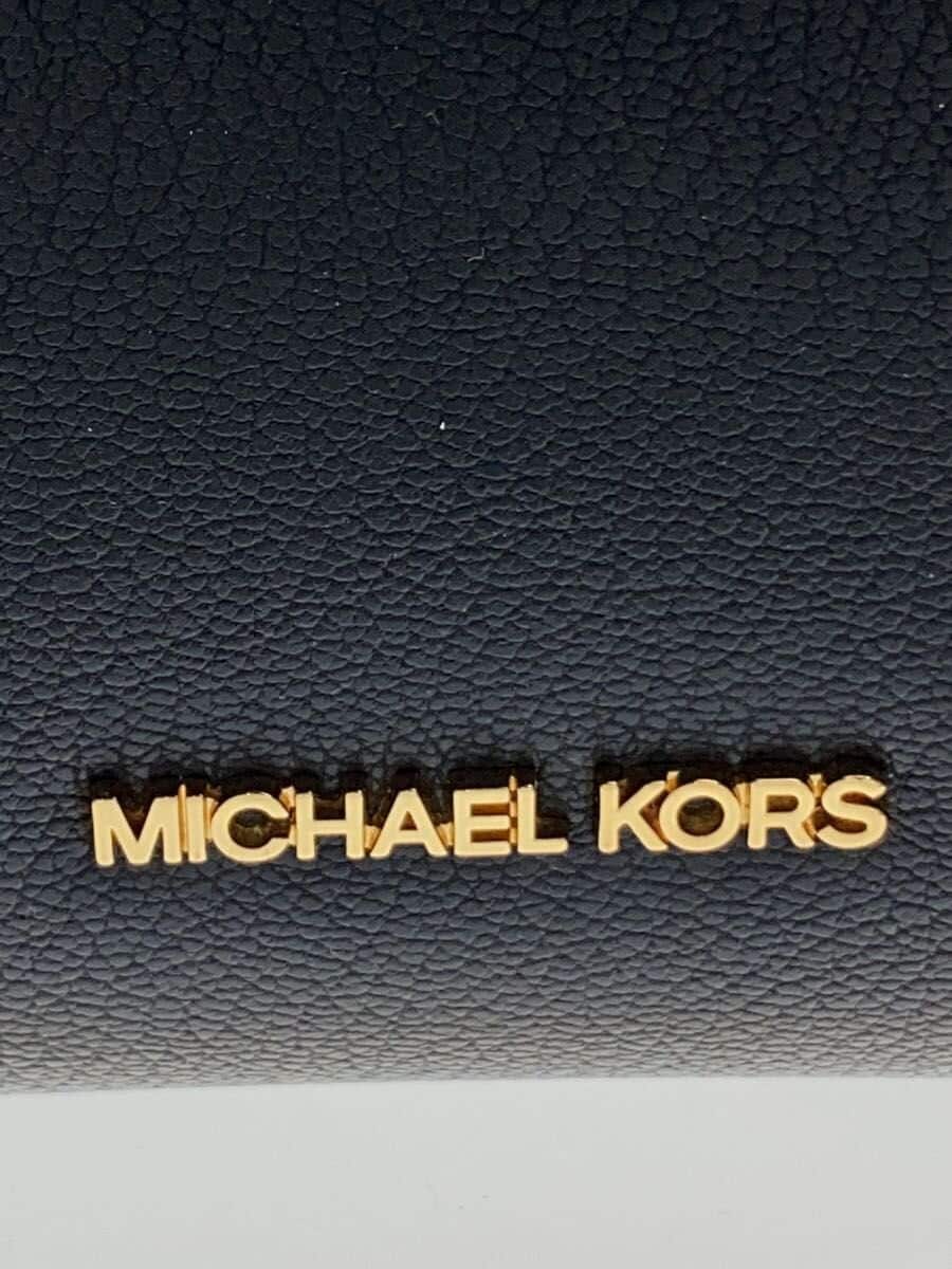 MICHAEL KORS handbag leather black plain 35T1GHMS1L 5