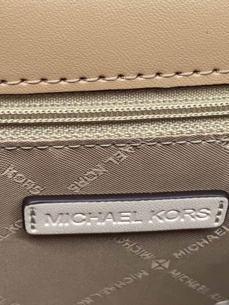 MICHAEL KORS Shoulder Bag Faux Leather BEG All Over Pattern 35S5GGRC1B 5