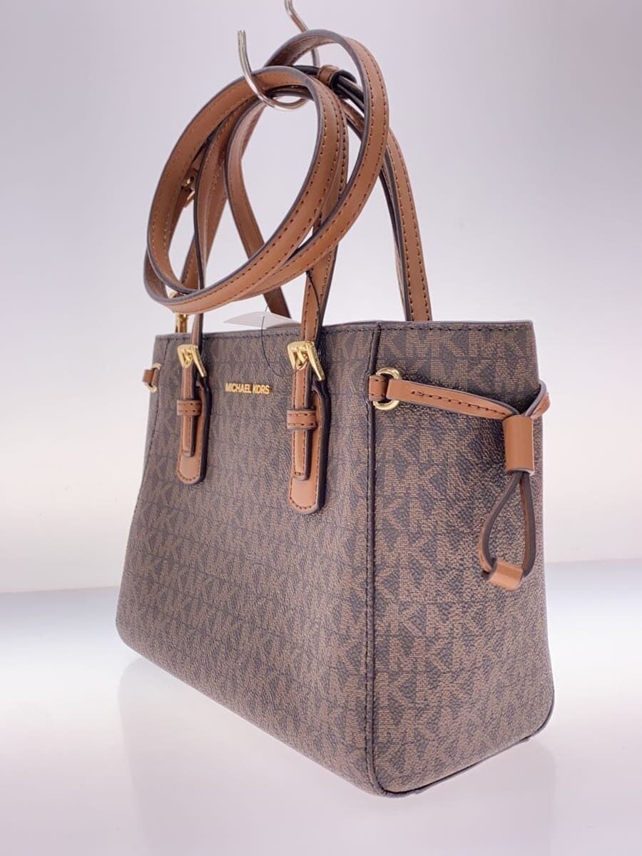 MICHAEL KORS Shoulder Bag Faux Fur BRW All Over Pattern 35R6GV6T0B 2