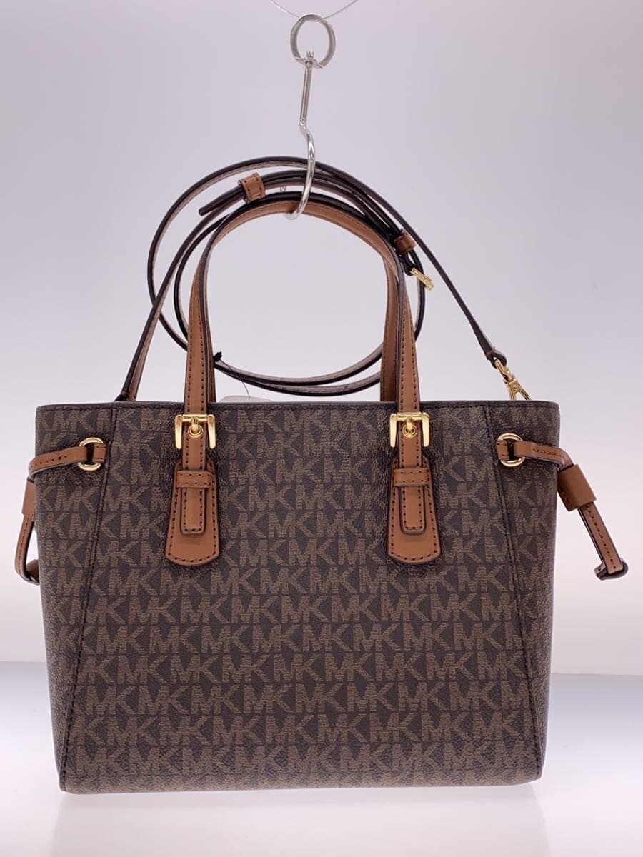 MICHAEL KORS Shoulder Bag Faux Fur BRW All Over Pattern 35R6GV6T0B 3