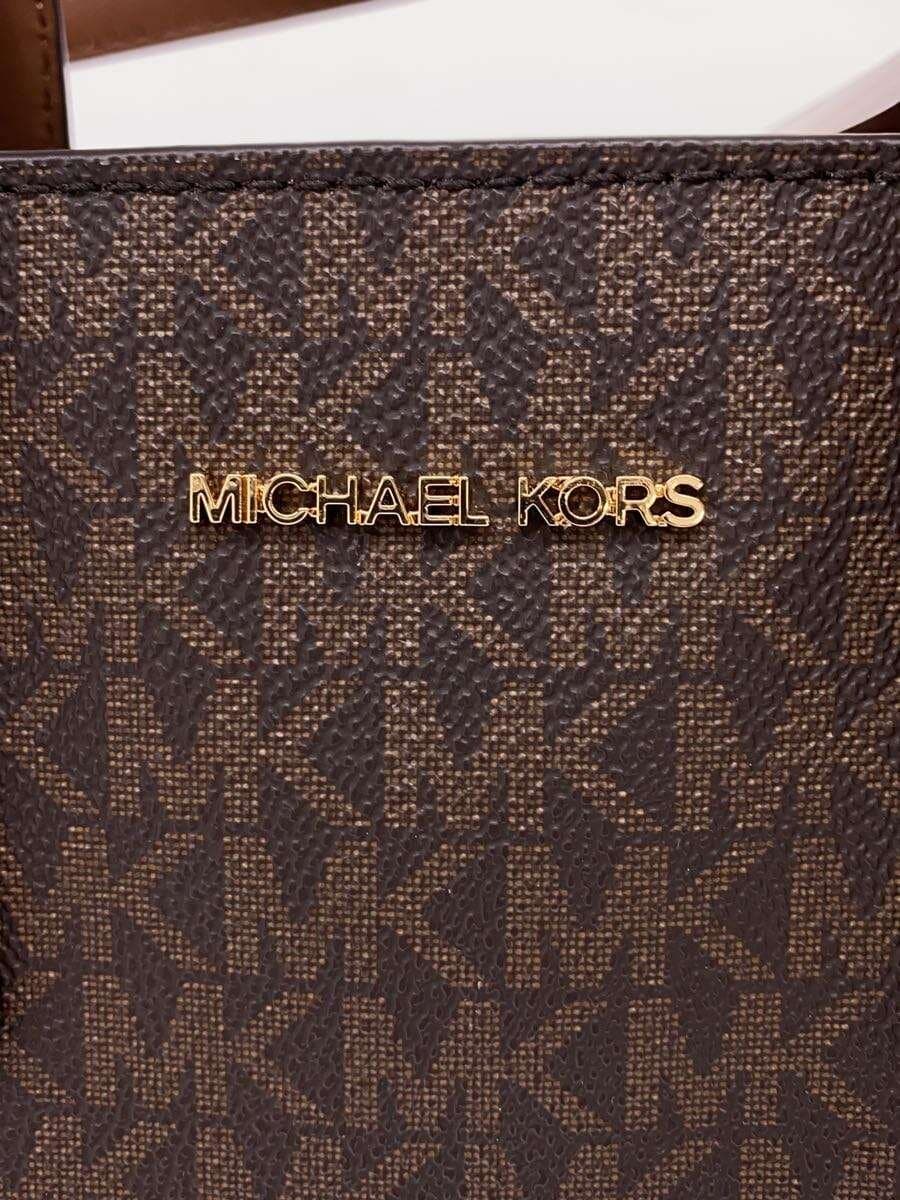 MICHAEL KORS Shoulder Bag Faux Fur BRW All Over Pattern 35R6GV6T0B 5
