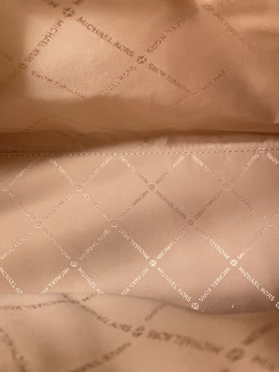 MICHAEL KORS Shoulder Bag Faux Leather BEG Solid 35T1GHMS2L 6