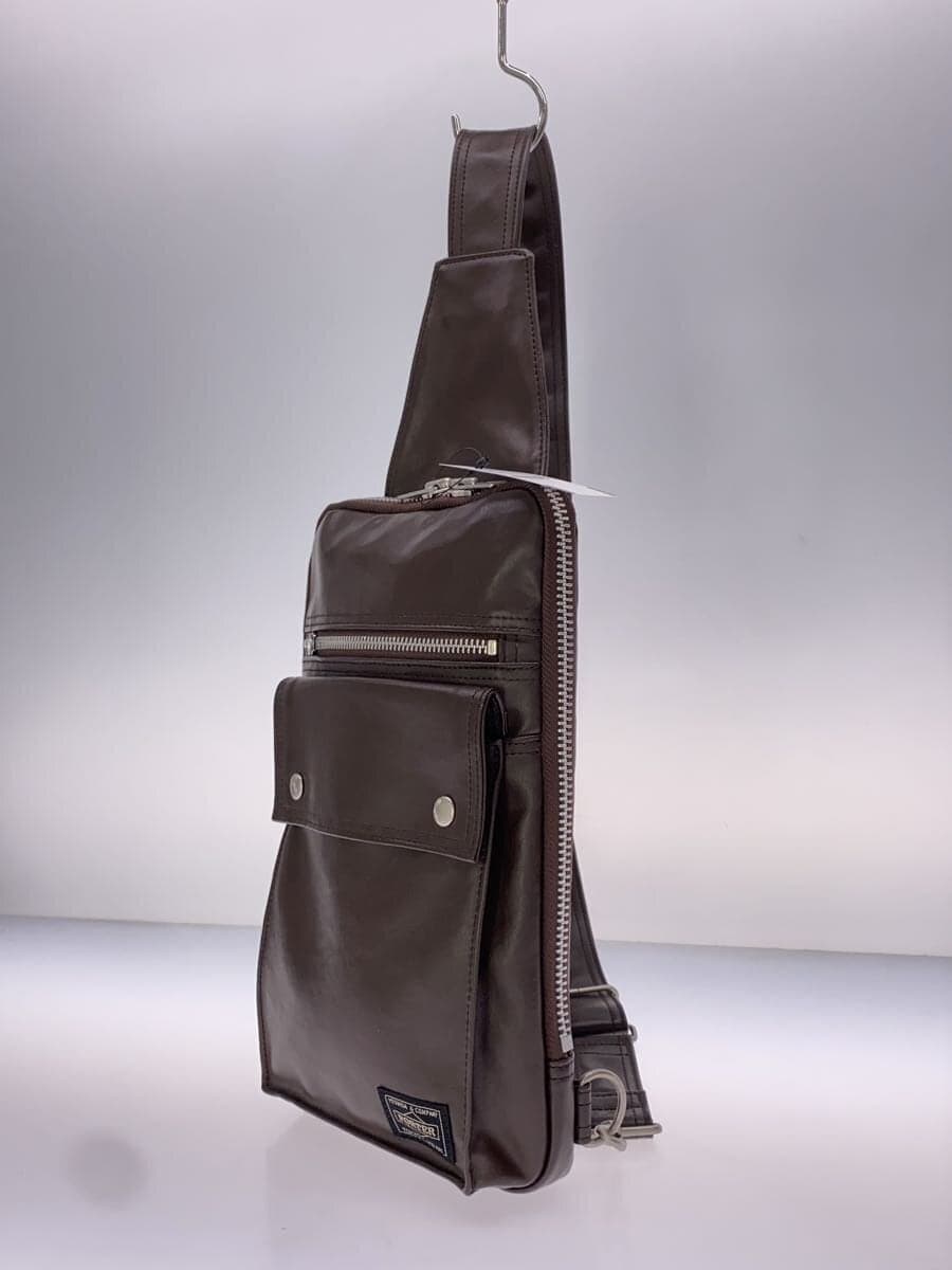 PORTER Sling Shoulder Bag Canvas BRW 2