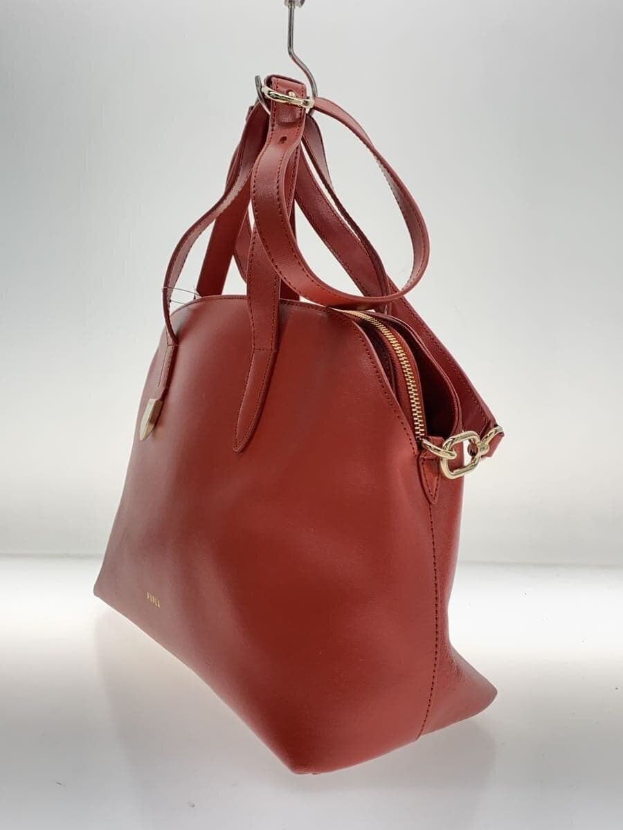 FURLA Handbag Leather BRD Solid 286124 2