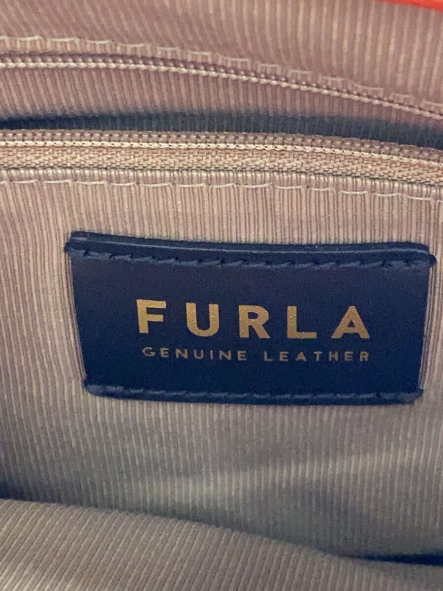 FURLA Handbag Leather BRD Solid 286124 5