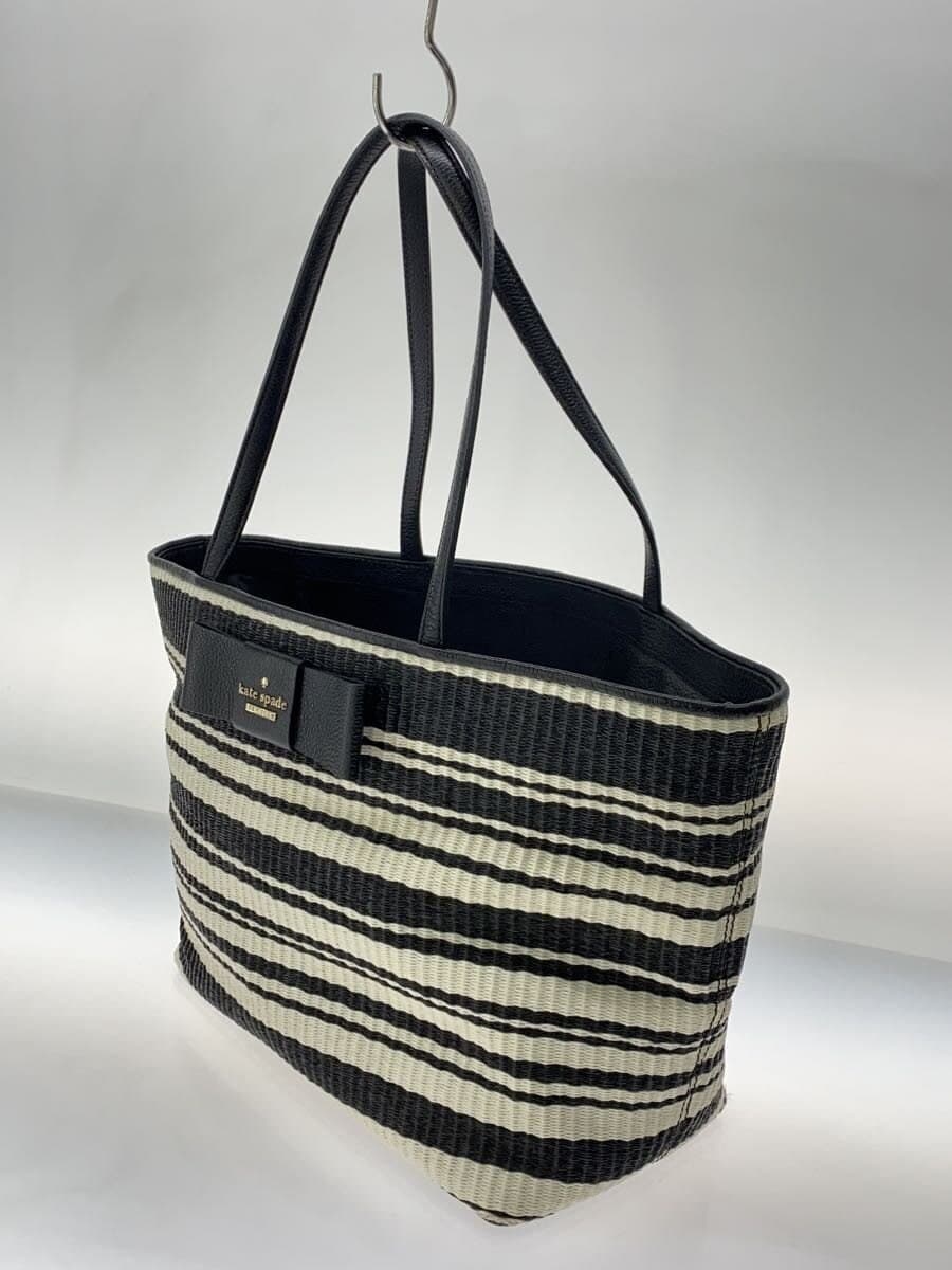 kate spade new york Tote Bag BLK Border Stripe 2