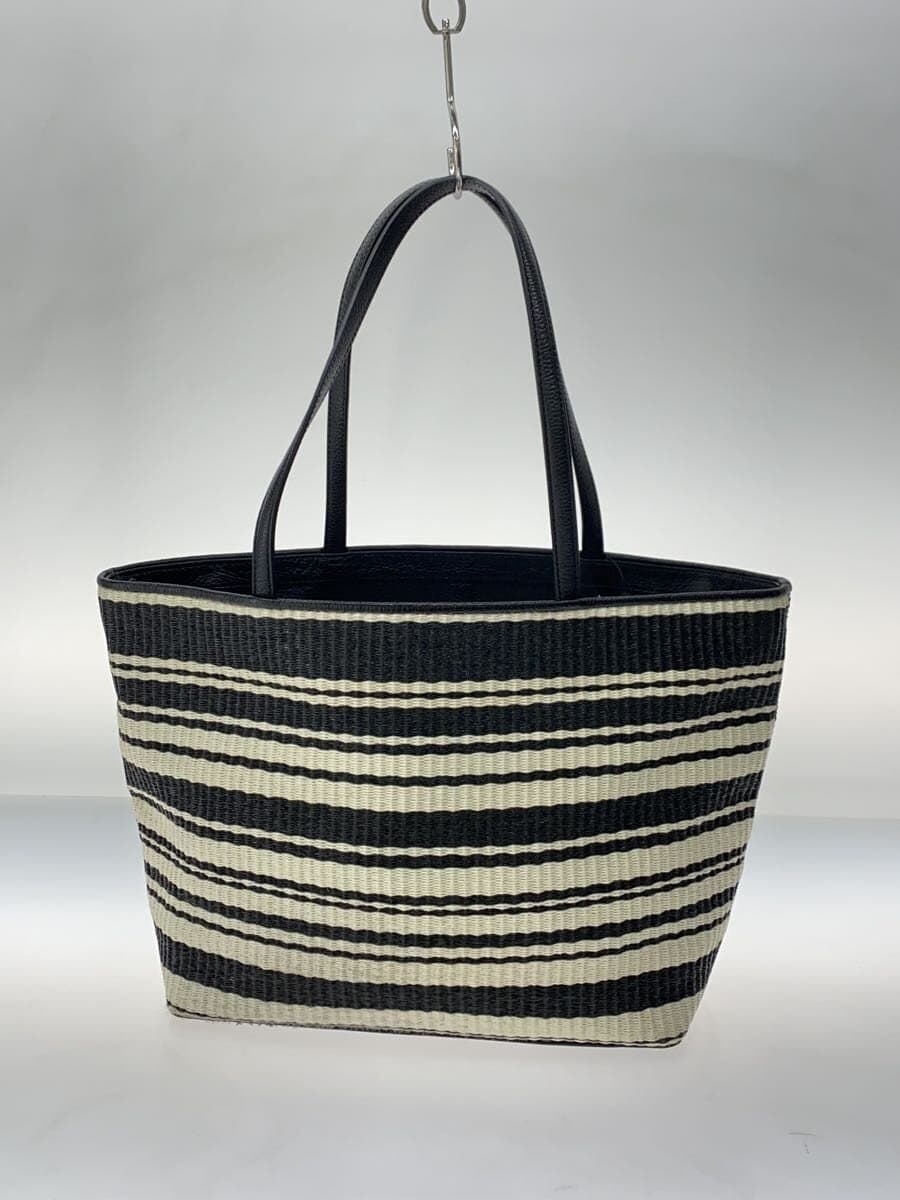 kate spade new york Tote Bag BLK Border Stripe 3