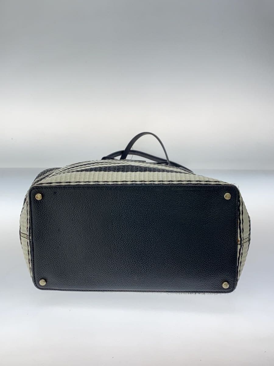kate spade new york Tote Bag BLK Border Stripe 4
