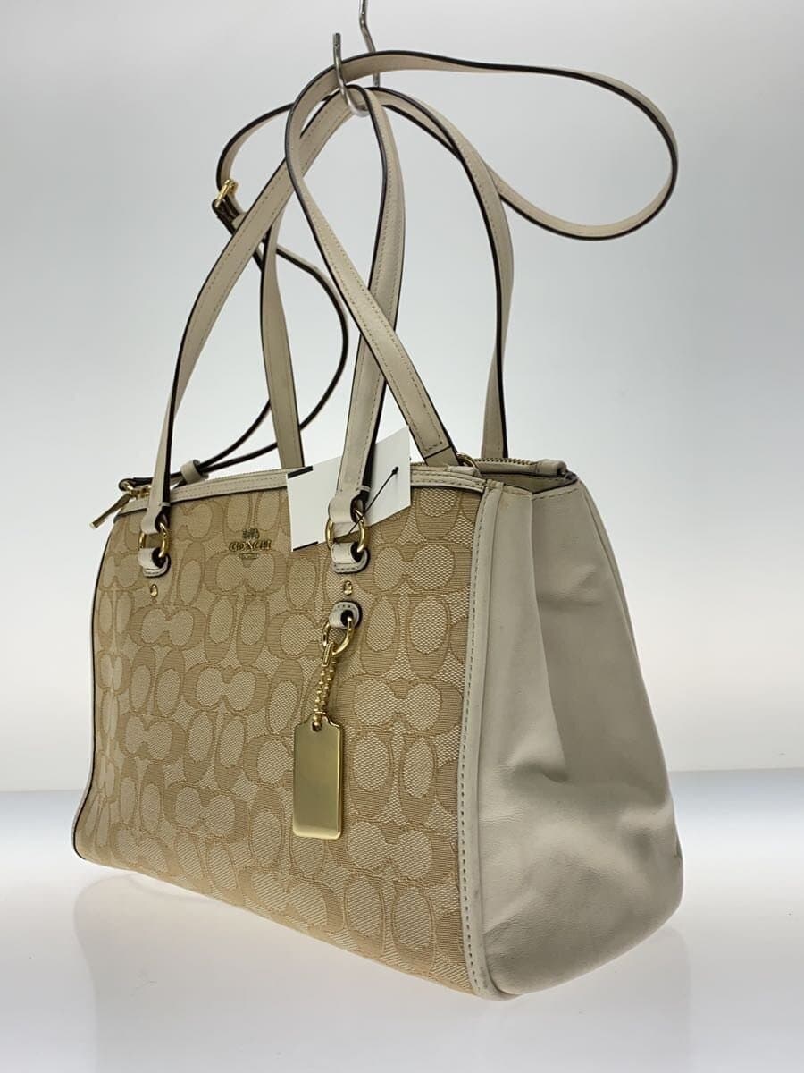 COACH Tote Bag BRW All Over Pattern B1879-F36906 2