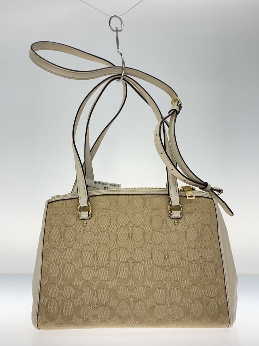 COACH Tote Bag BRW All Over Pattern B1879-F36906 3