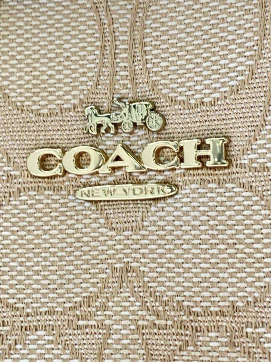 COACH Tote Bag BRW All Over Pattern B1879-F36906 5