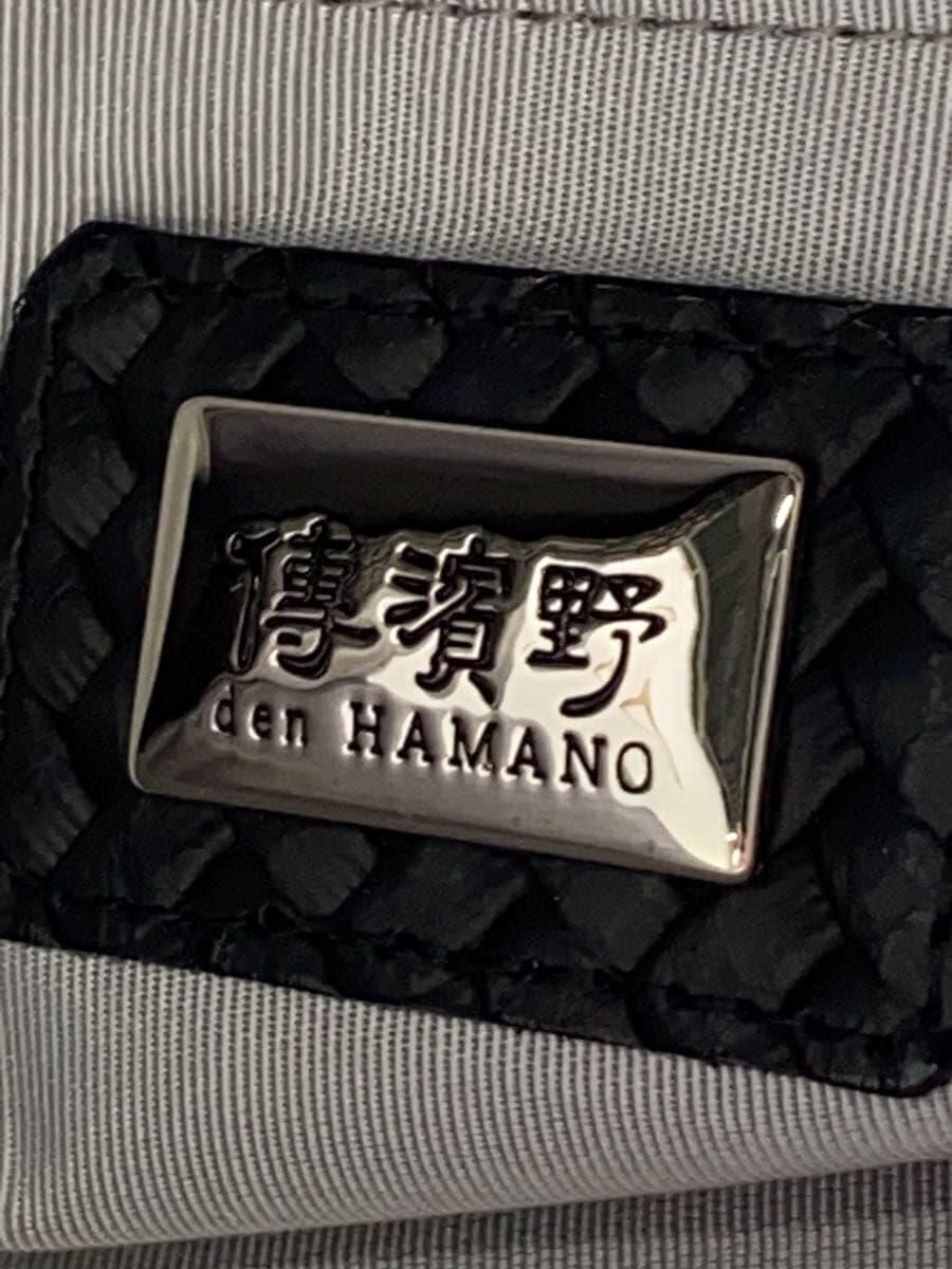 Den Hamano Handbag BLK Solid 5