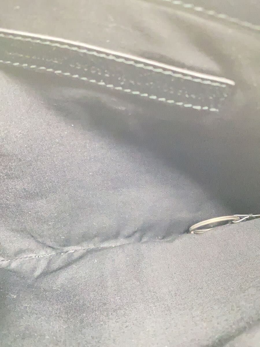 BALENCIAGA Second Bag Leather BLK 535532 6