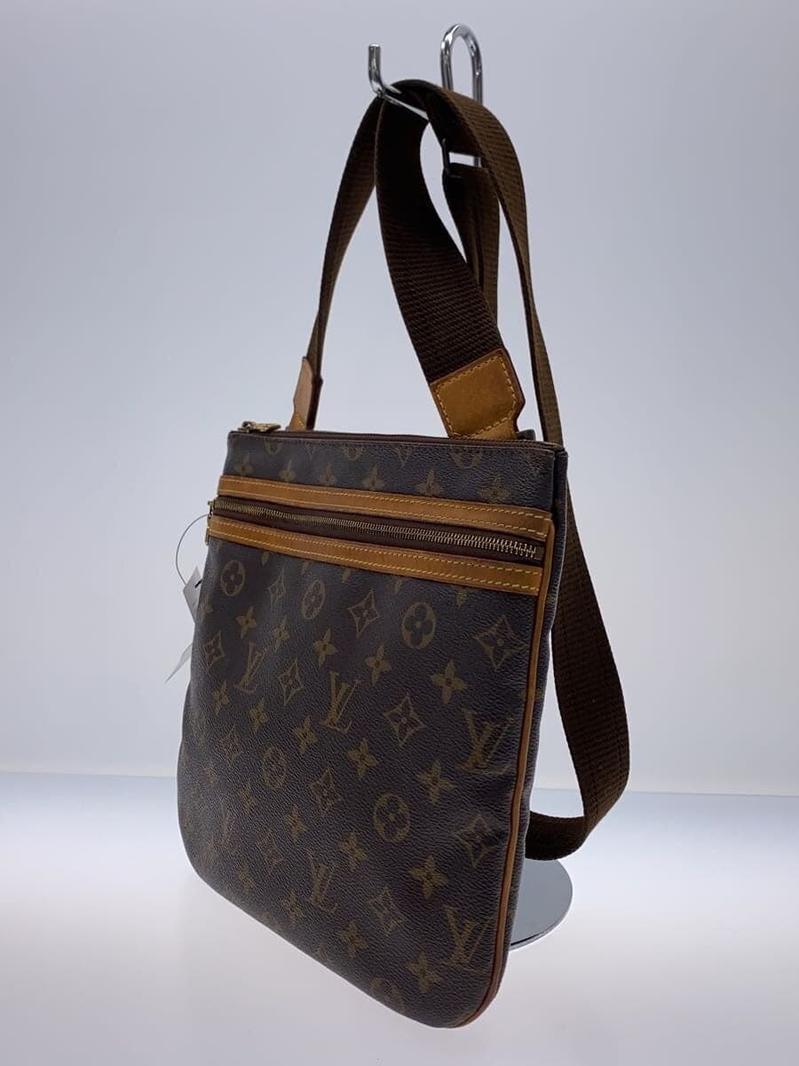 LOUIS VUITTON Pochette Bosphore Monogram Canvas PVC BRW M40044 2