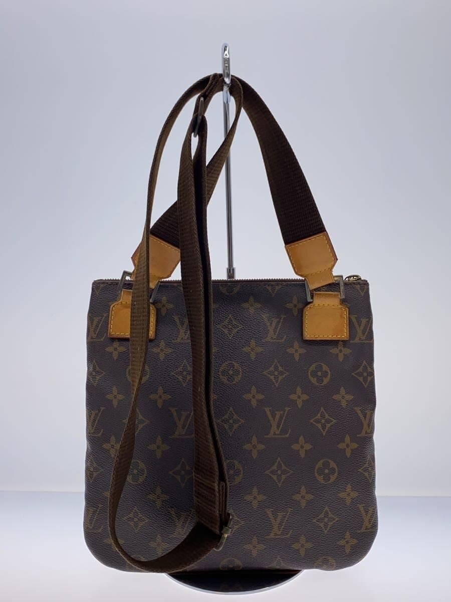 LOUIS VUITTON Pochette Bosphore Monogram Canvas PVC BRW M40044 3