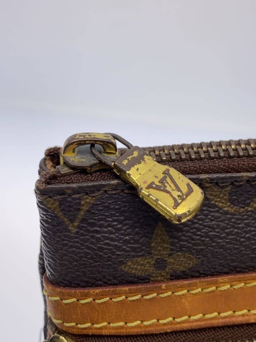 LOUIS VUITTON Pochette Bosphore Monogram Canvas PVC BRW M40044 7