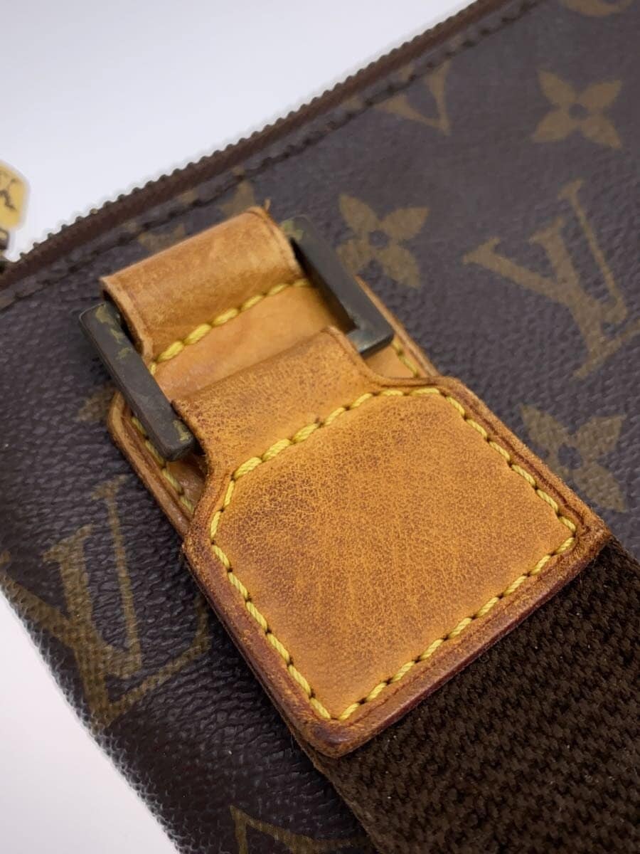 LOUIS VUITTON Pochette Bosphore Monogram Canvas PVC BRW M40044 8