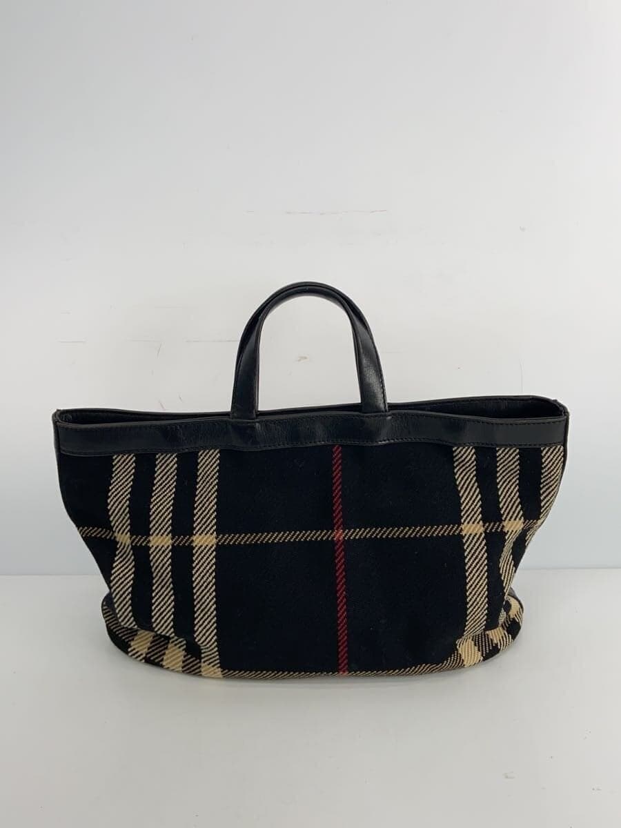 BURBERRYS tote bag -- multicolor check 3