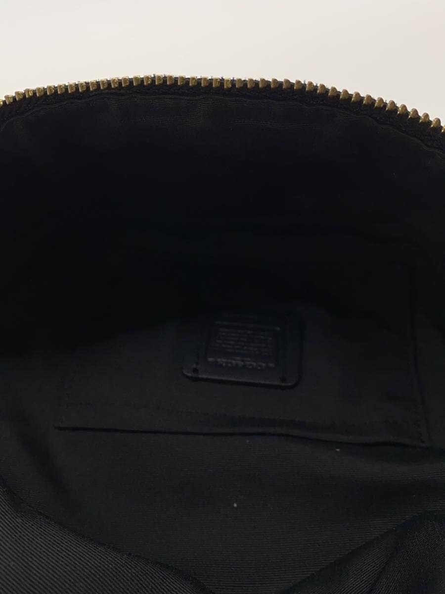 COACH Shoulder Bag Leather BLK f48738 6