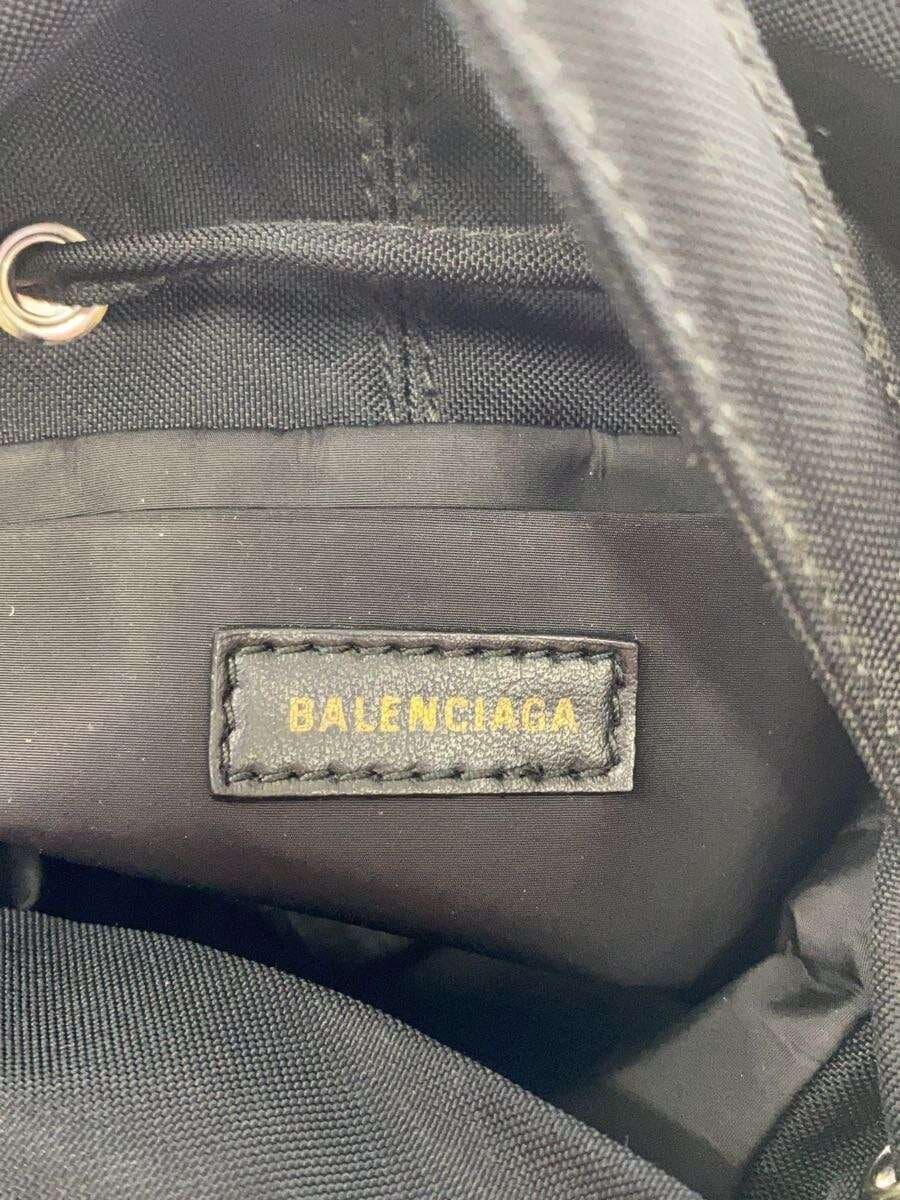 BALENCIAGA Shoulder Bag Nylon BLK 619458 5