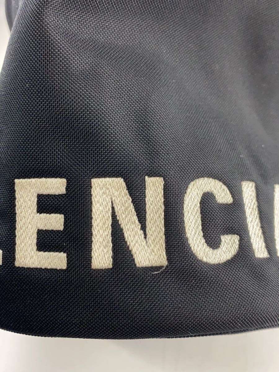 BALENCIAGA Shoulder Bag Nylon BLK 619458 8