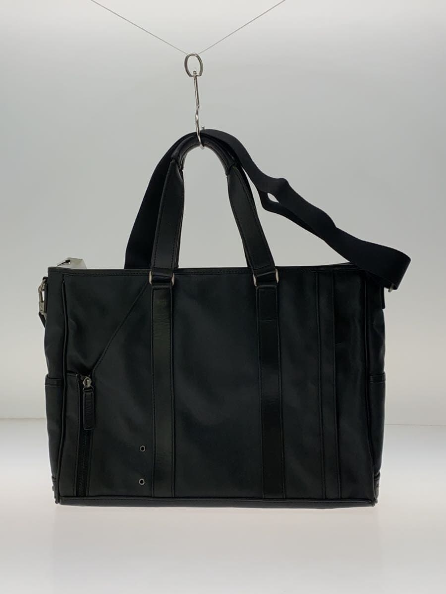 CK Calvin Klein Tote Bag Leather BLK 3