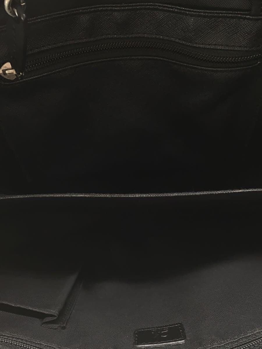 CK Calvin Klein Tote Bag Leather BLK 6