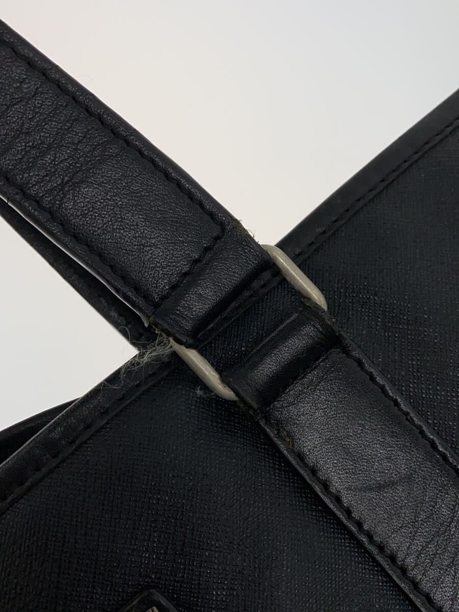 CK Calvin Klein Tote Bag Leather BLK 7