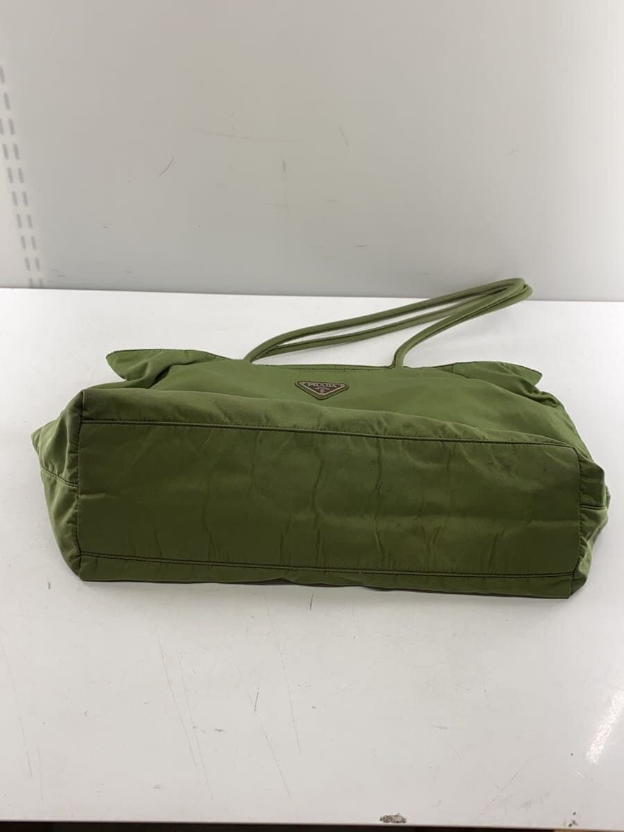 PRADA Handbag Nylon GRN 4