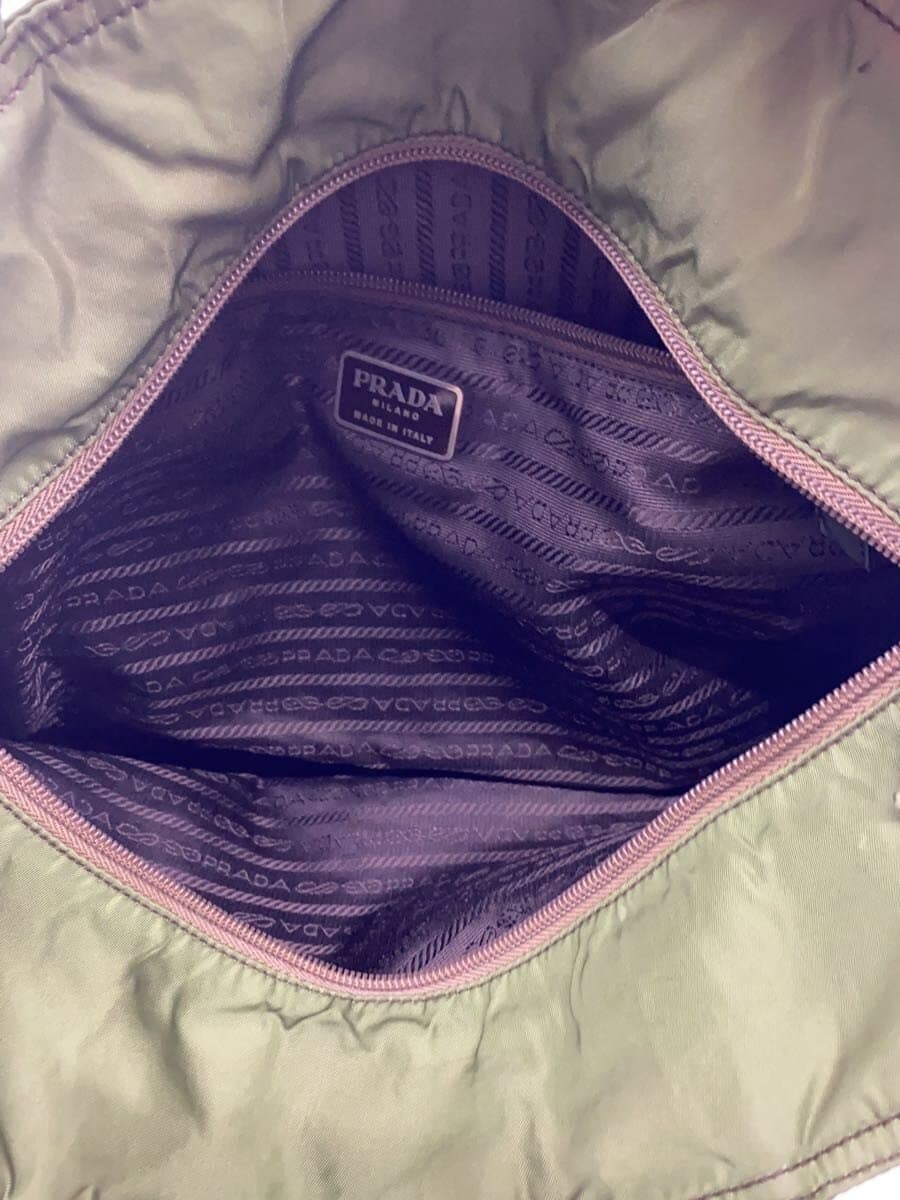 PRADA Handbag Nylon GRN 6