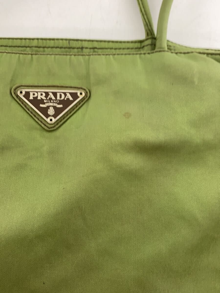 PRADA Handbag Nylon GRN 8
