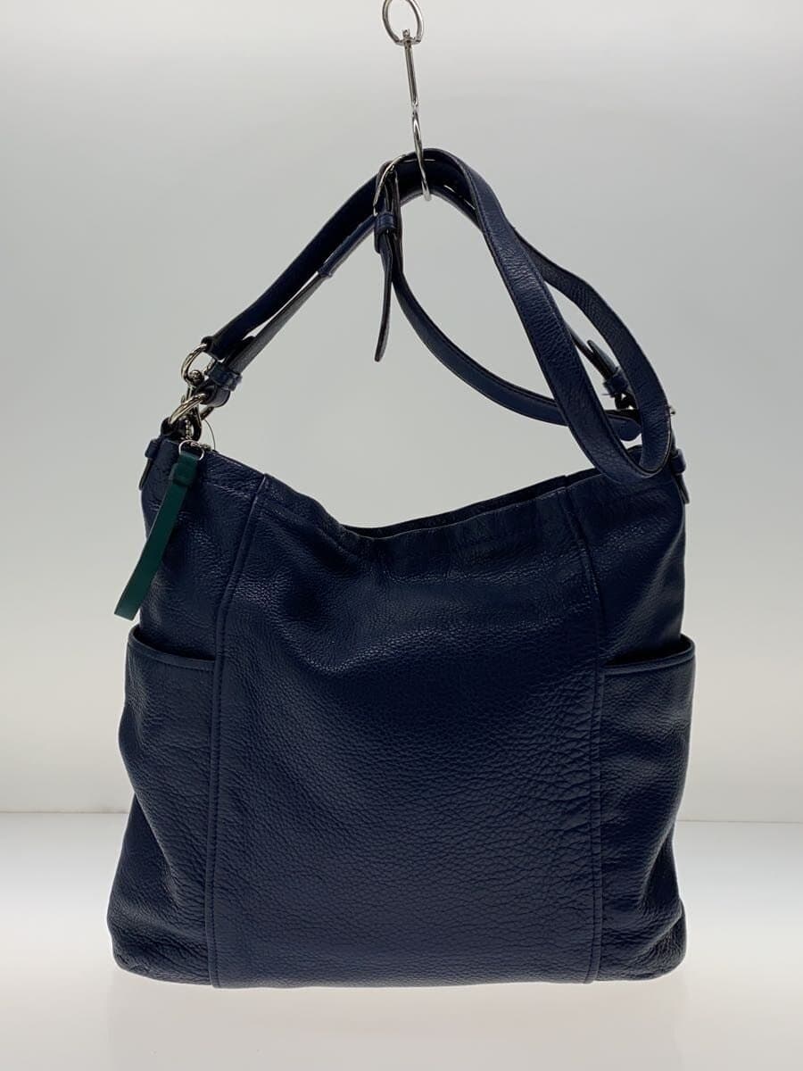 COACH Shoulder Bag NVY Solid f31323 3