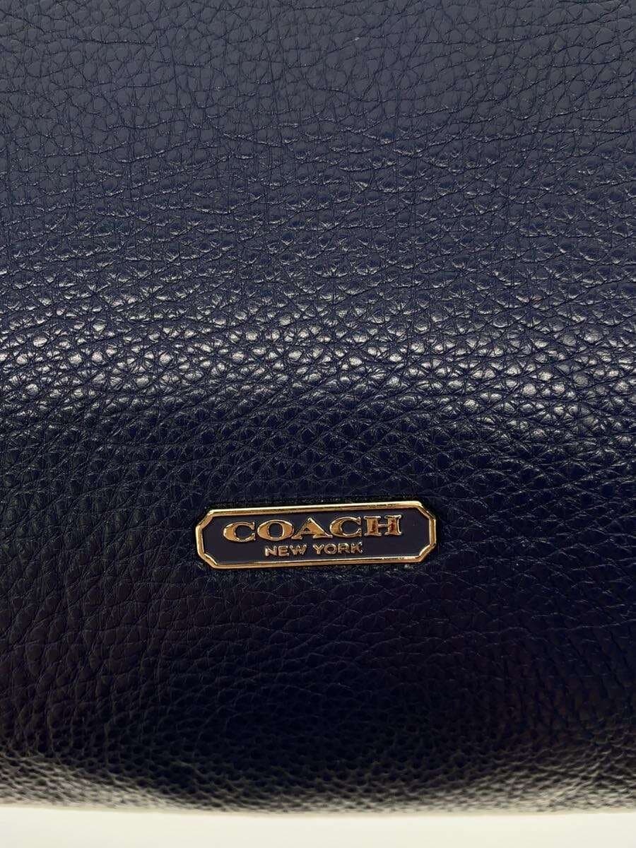 COACH Shoulder Bag NVY Solid f31323 5