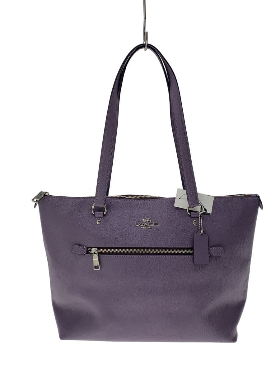 COACH Tote Bag_Navy Leather PUP