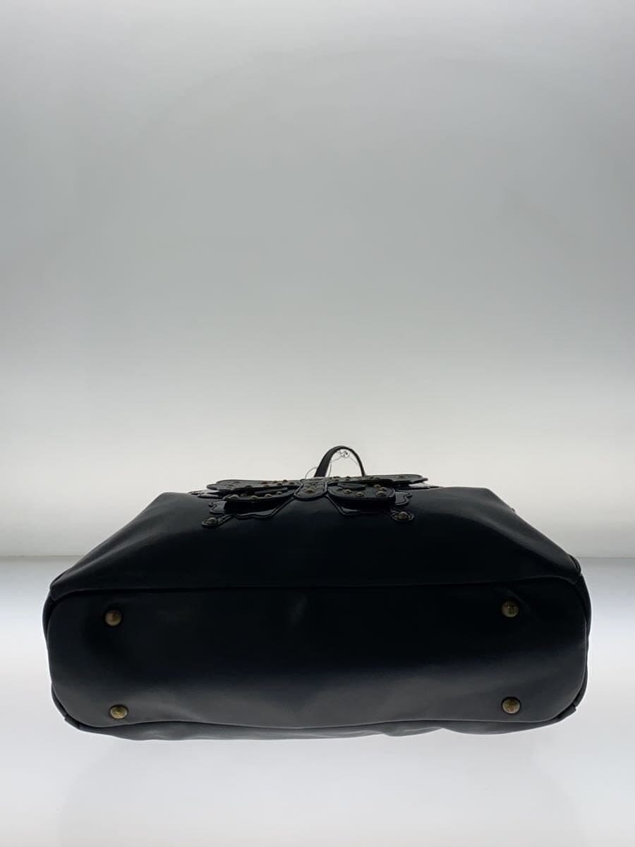 ANNA SUI Bag Leather Black 4