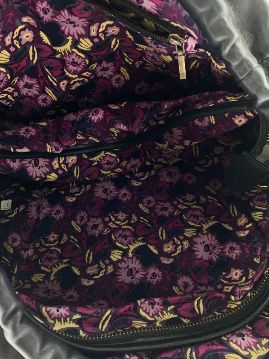 ANNA SUI Bag Leather Black 6