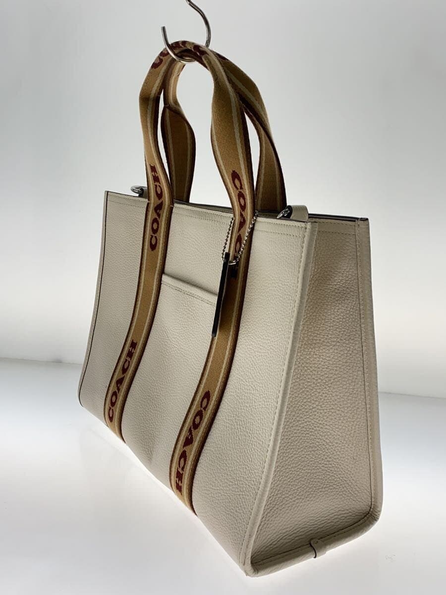 COACH Tote Bag -- WHT Solid Color CU997 2