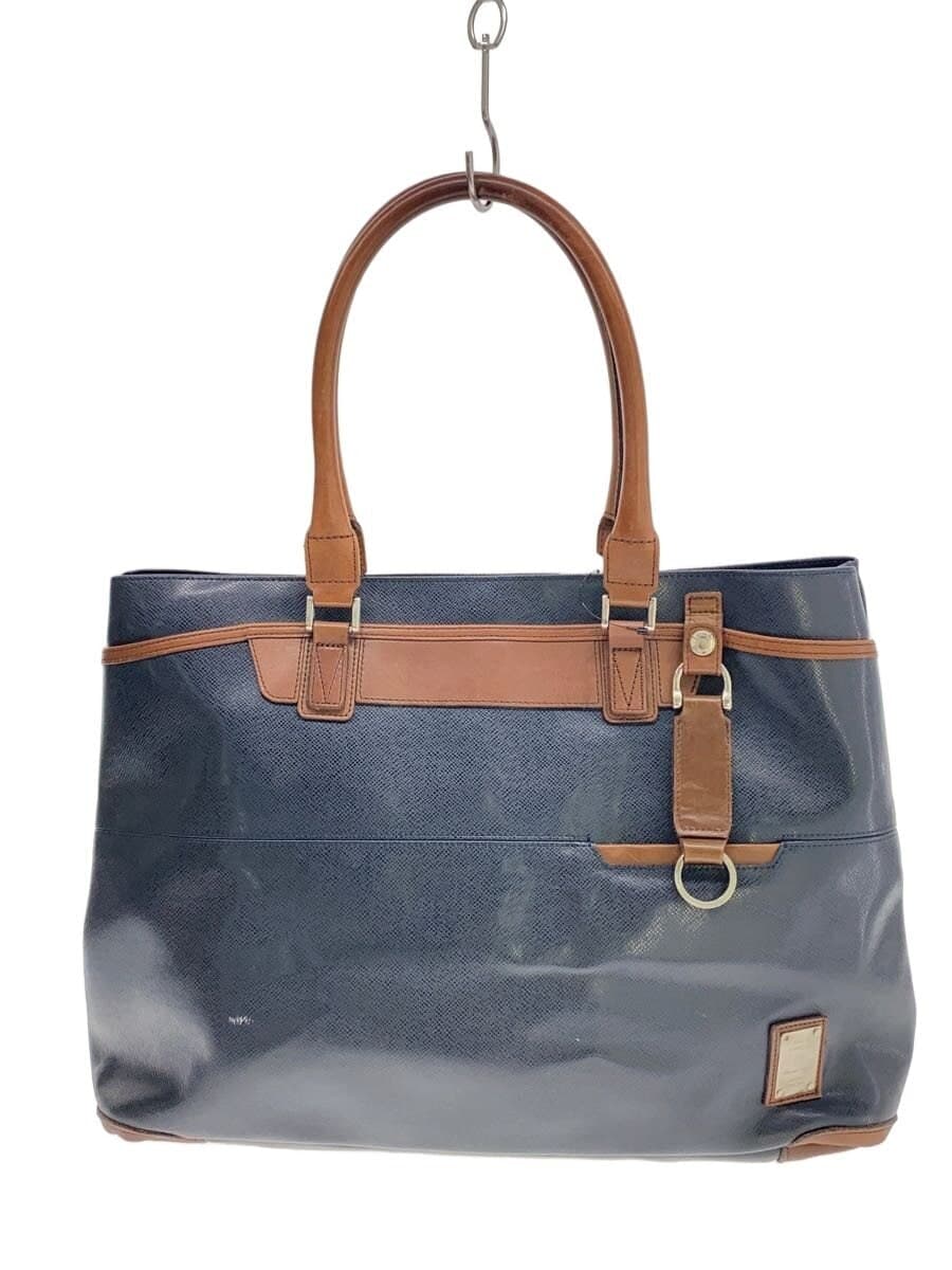 MSPC (master-piece) Tote Bag Leather Navy 02501