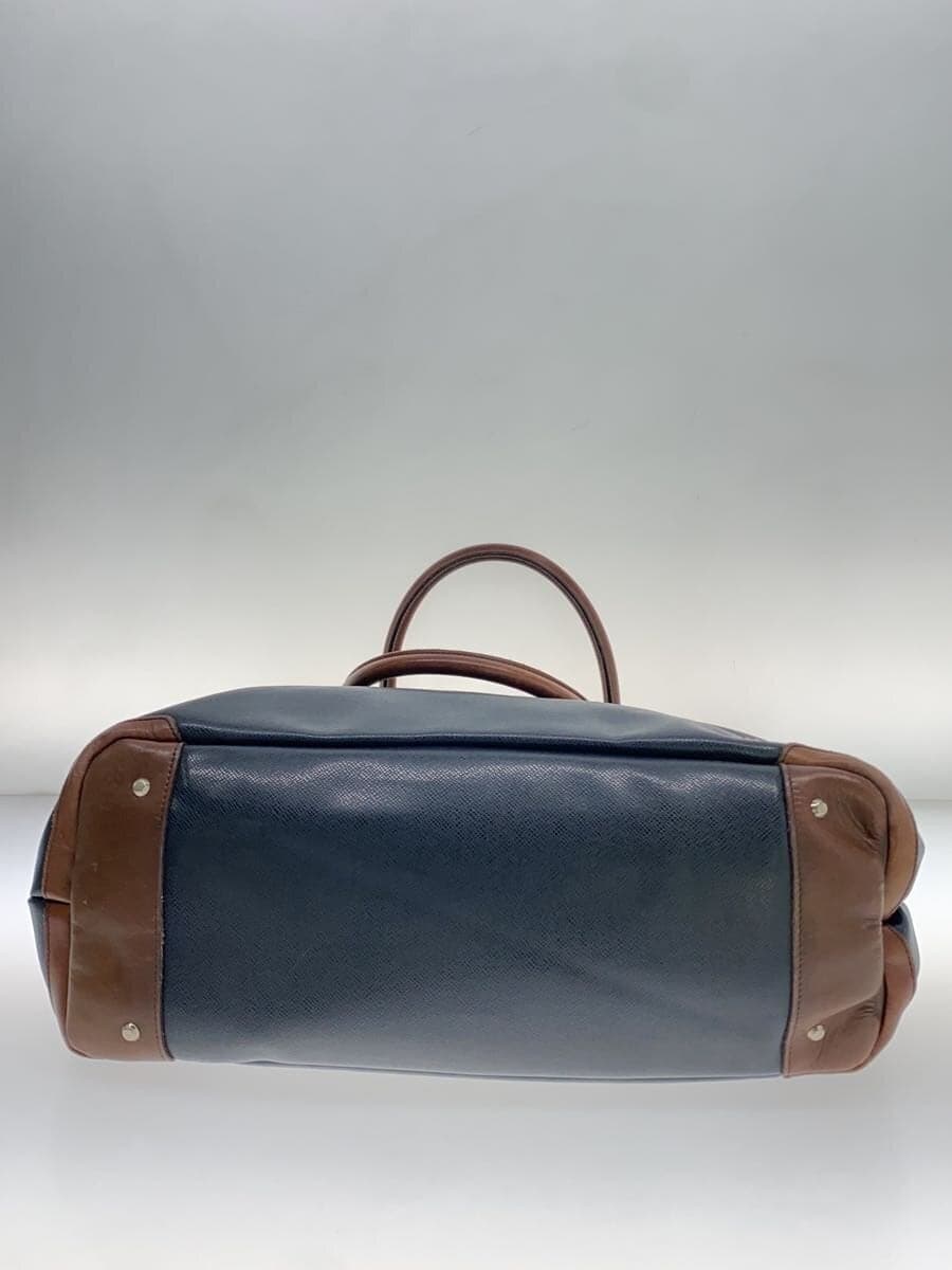 MSPC (master-piece) Tote Bag Leather Navy 02501 4