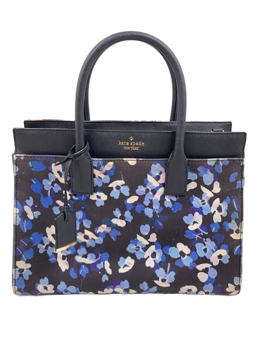 kate spade new york Handbag Leather BLK Floral PXRU6926