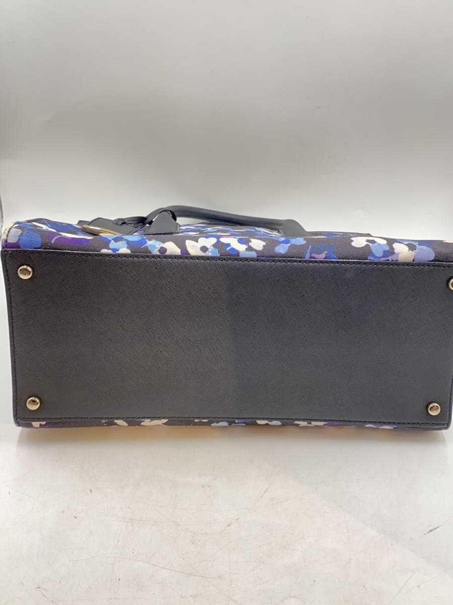 kate spade new york Handbag Leather BLK Floral PXRU6926 4