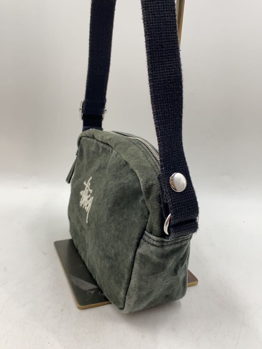 STUSSY Shoulder Bag Cotton GRY Solid 2