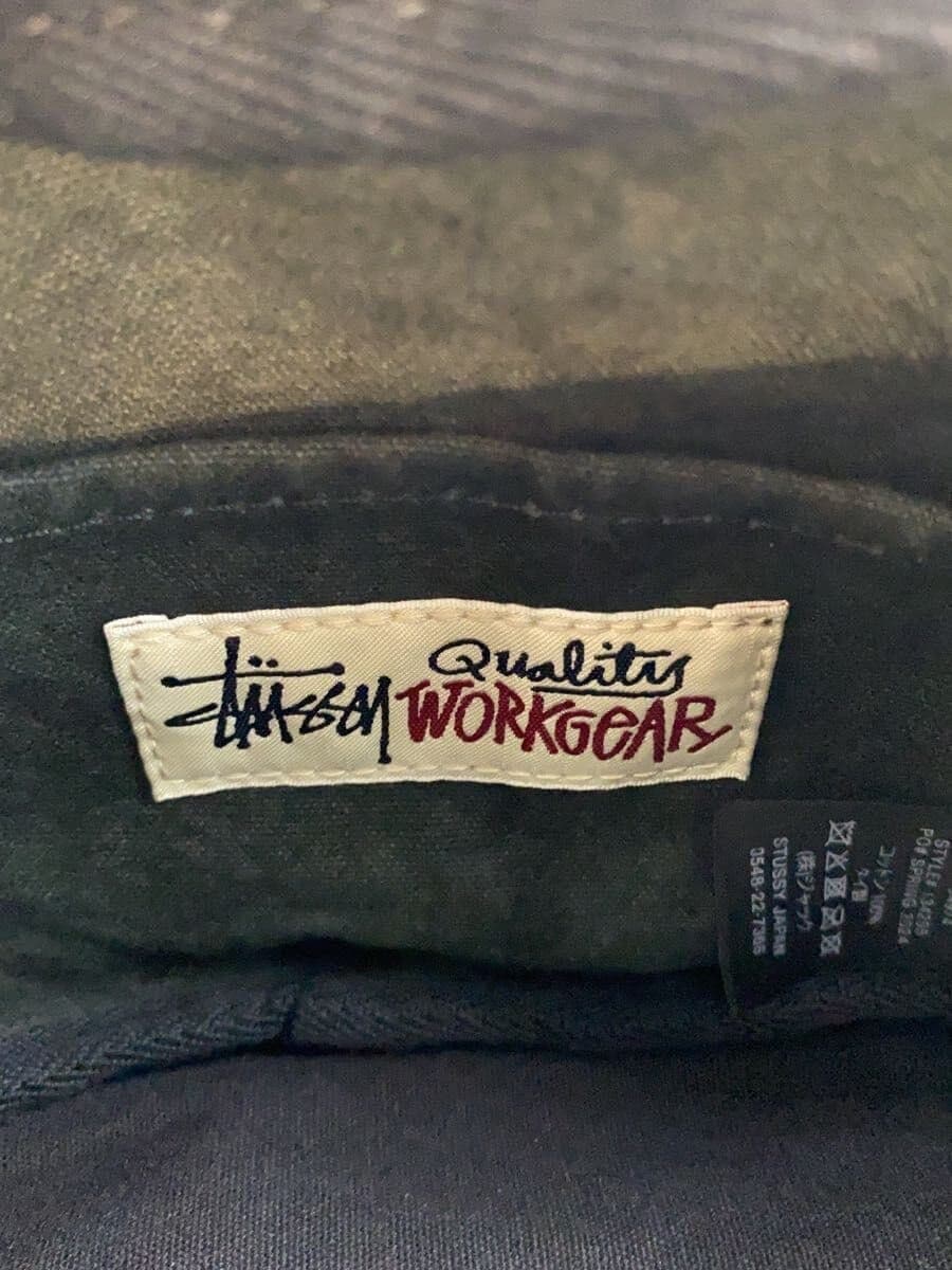 STUSSY Shoulder Bag Cotton GRY Solid 5