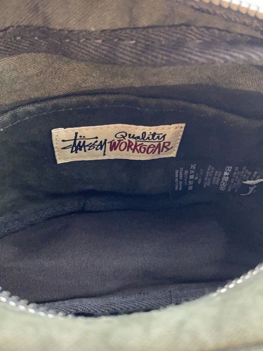 STUSSY Shoulder Bag Cotton GRY Solid 6